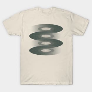 Vinyl Record Swirl T-Shirt